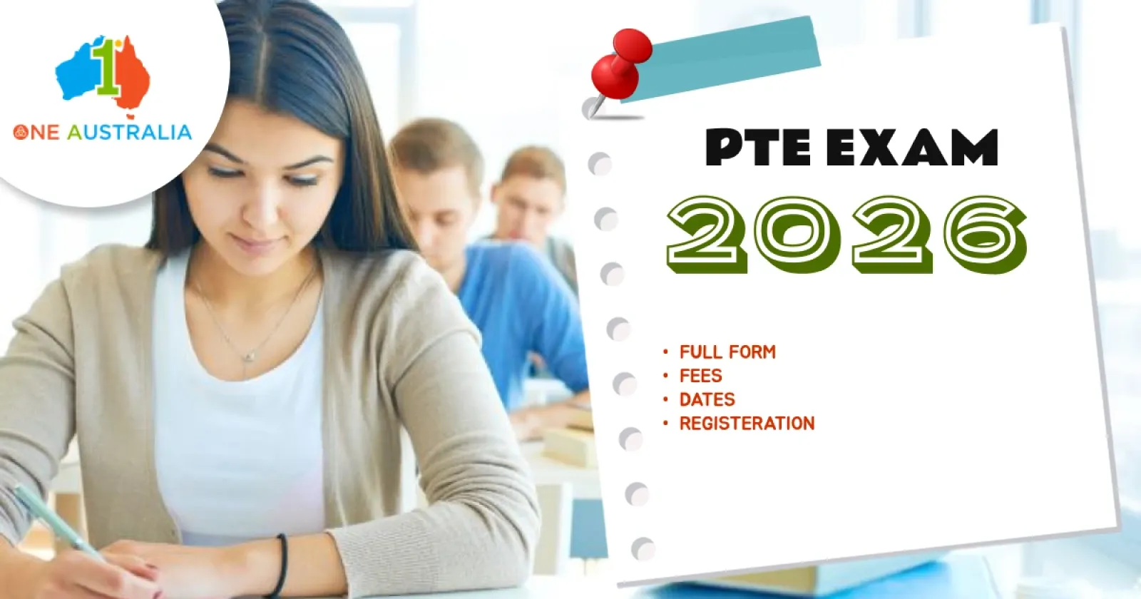 PTE Exam 2026: Full Form, Fees, Dates & Registration
