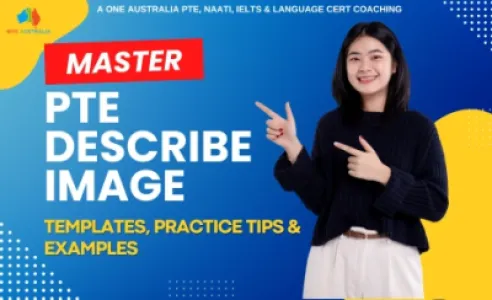 PTE Describe Image: Practice Tips, Templates, Examples