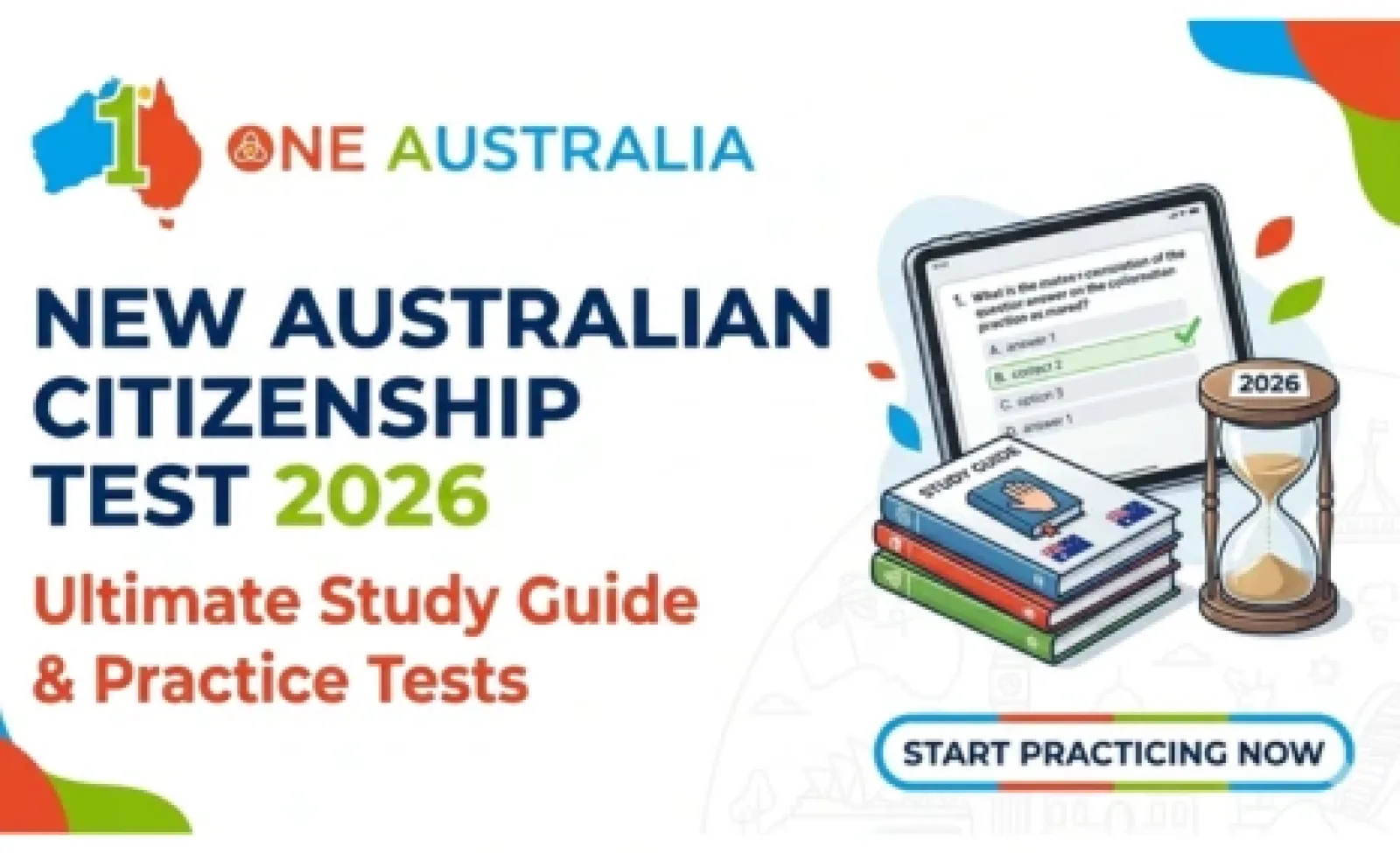 New Australian Citizenship Test 2026 โ Ultimate Study Guide & Practice Tests