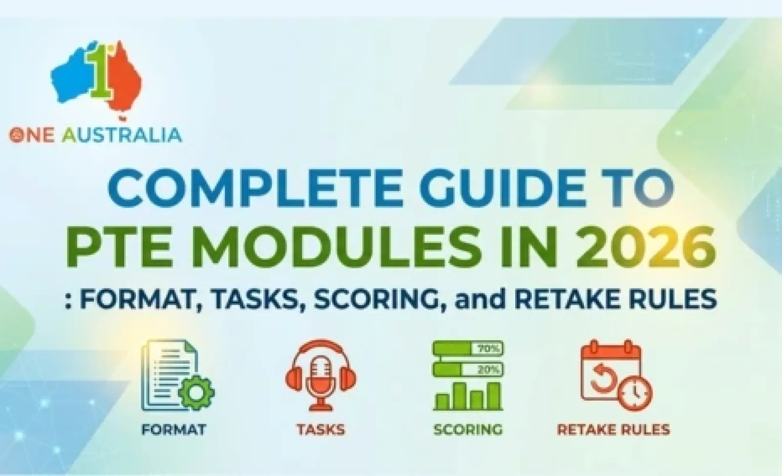 Complete Guide to PTE Modules in 2026: Format, Tasks, Scoring, and Retake Rules