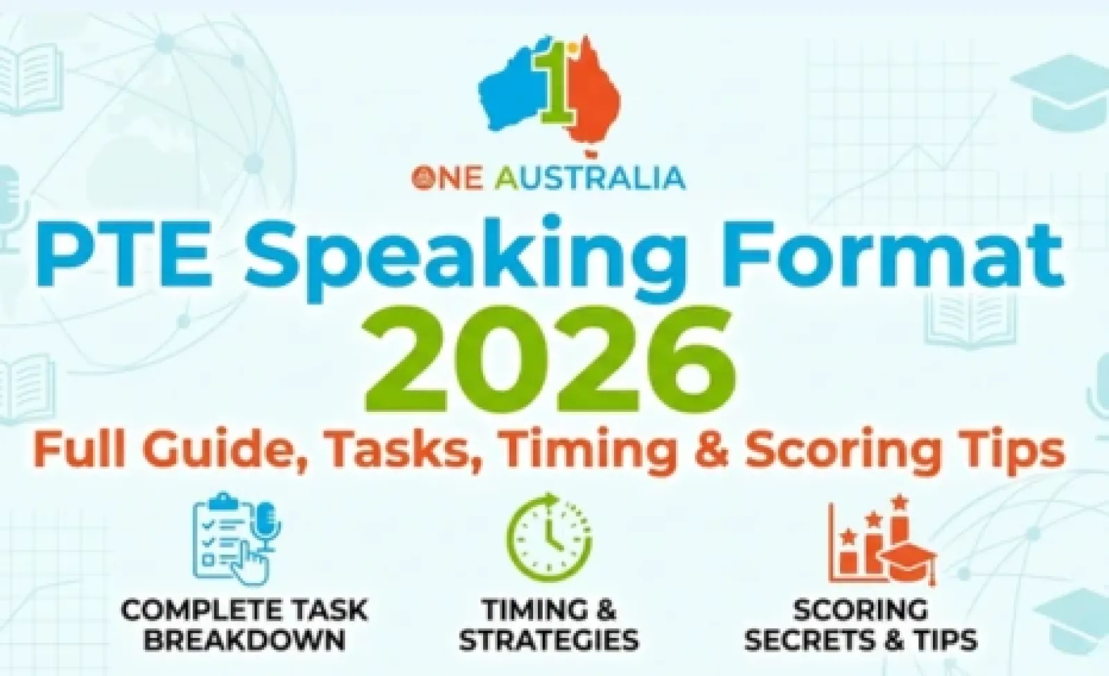 PTE Speaking Format 2026: Full Guide, Tasks, Timing & Scoring Tips