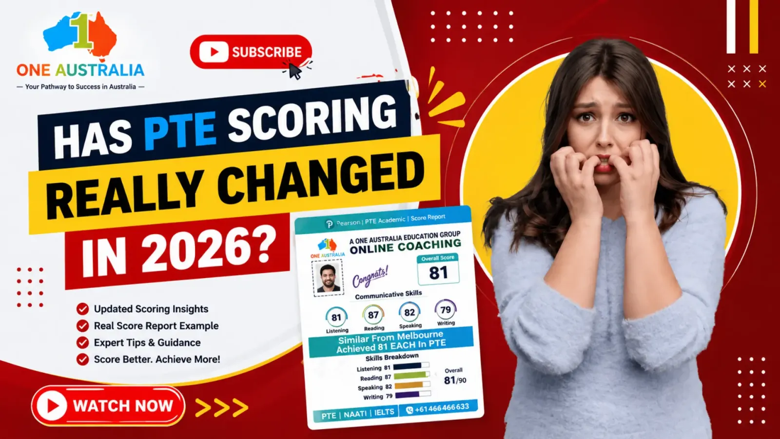 Has PTE scoring really changed in 2026?