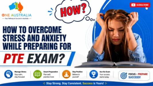 How to Overcome Stress and Anxiety while preparing for the PTE Exam?