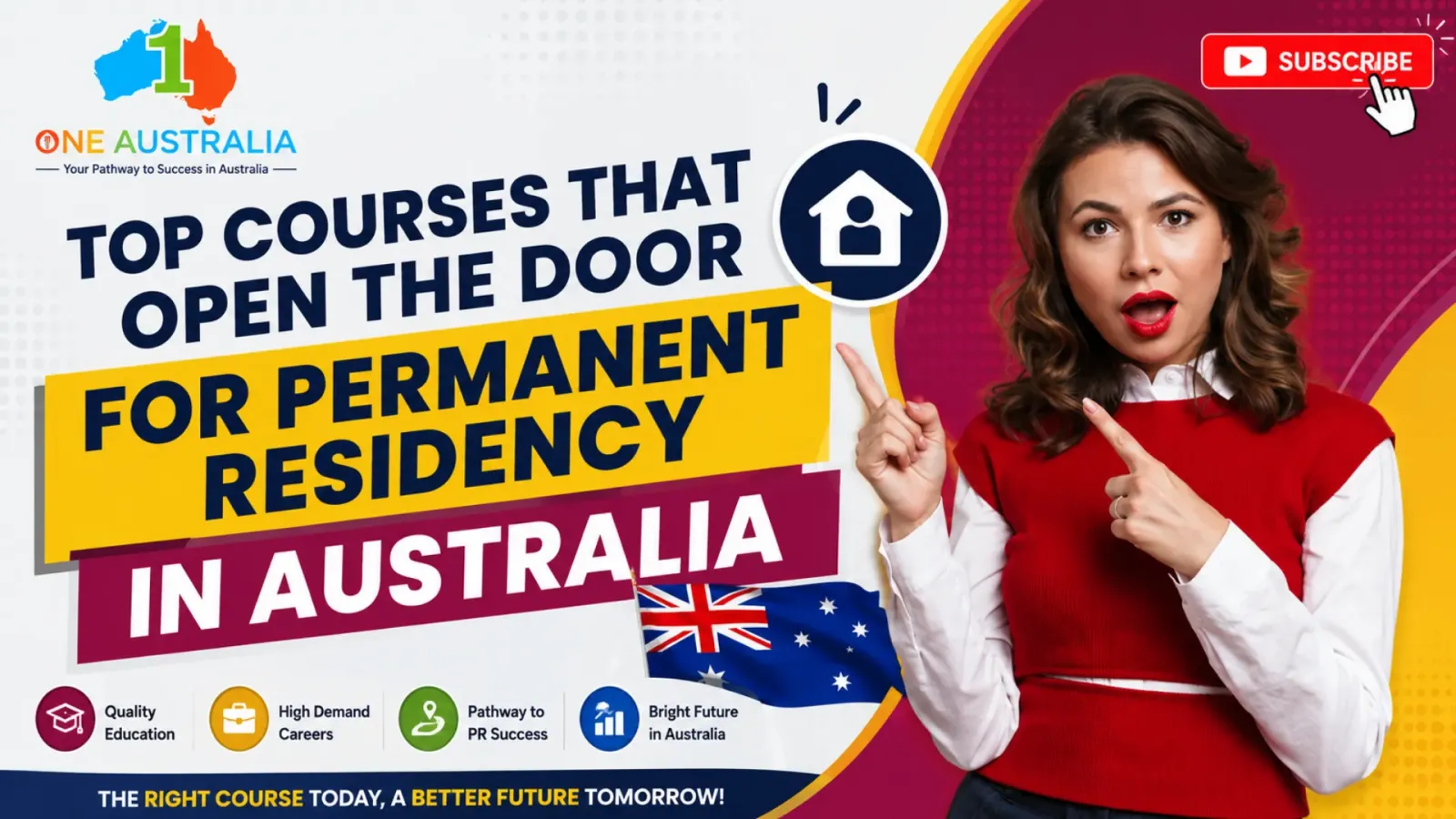 Top Courses that open the door for Permanent Residency in Australia