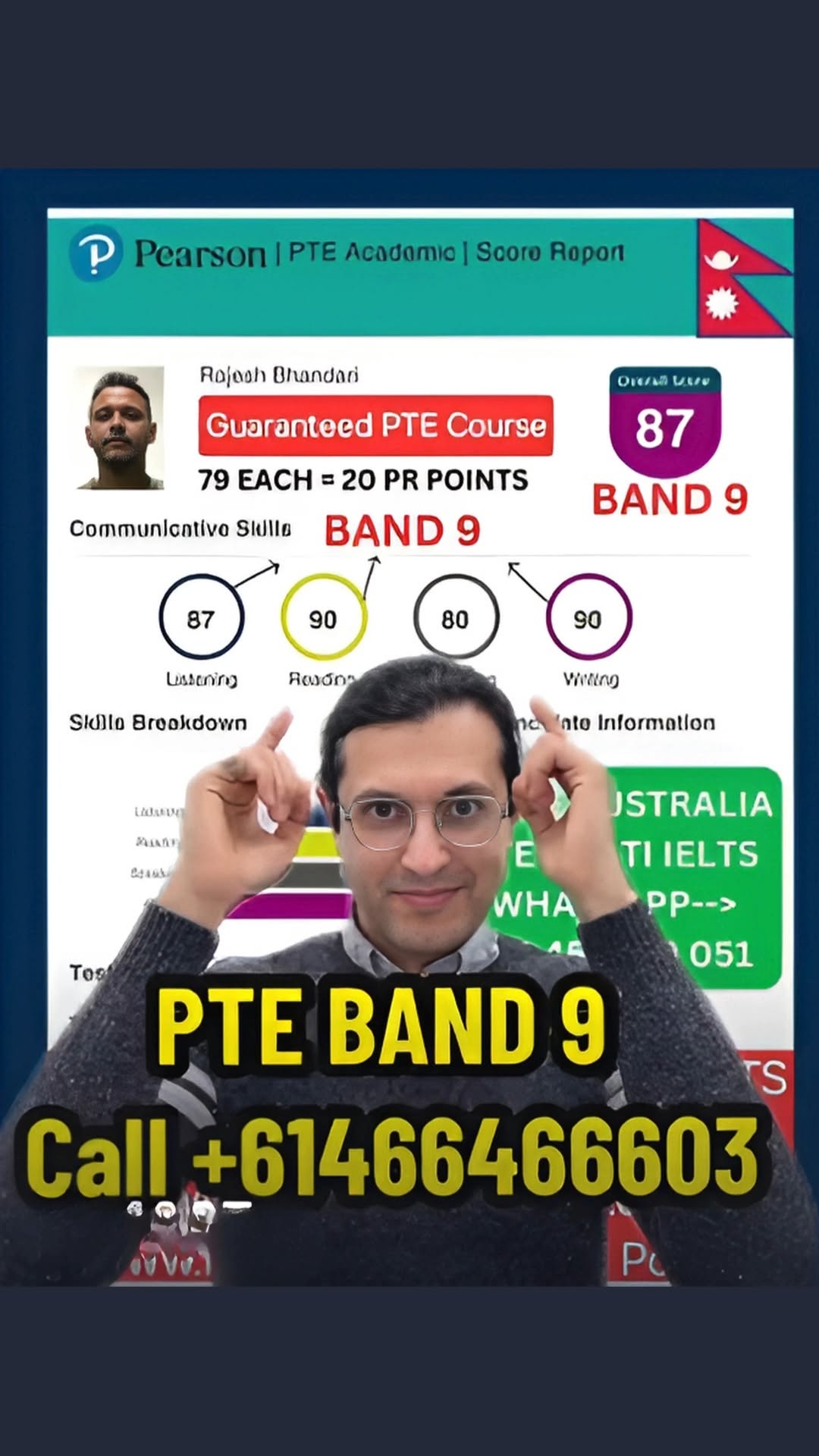 Perfect PTE Band 9 🎯